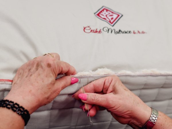 Přírodní matrace MOKOŠE šití